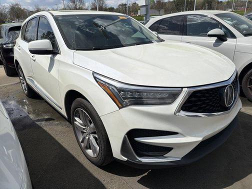 White Diamond Pearl 2019 Acura RDX Advance Package