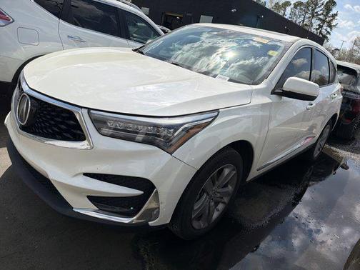 White Diamond Pearl 2019 Acura RDX Advance Package