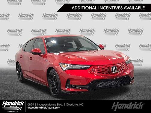 Performance Red Pearl 2026 Acura Integra FWD A-Spec with Technology