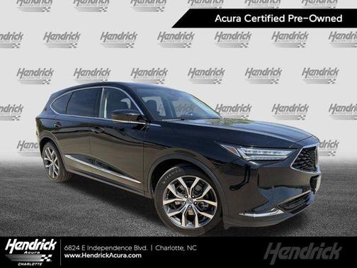 Majestic Black Pearl 2022 Acura MDX Technology Package