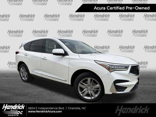 Platinum White Pearl 2020 Acura RDX Advance Package