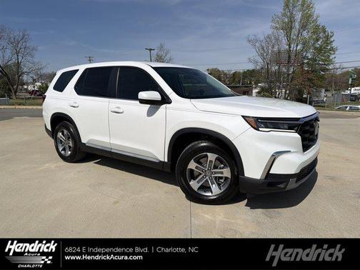 Platinum White Pearl 2025 Honda Pilot EX-L