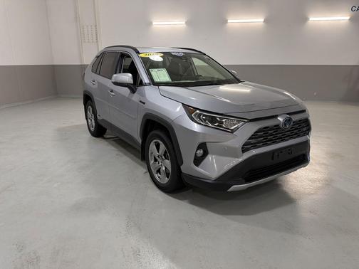 Silver Sky Metallic 2019 Toyota RAV4 Hybrid Limited