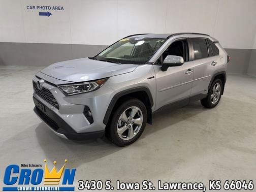 Silver Sky Metallic 2019 Toyota RAV4 Hybrid Limited