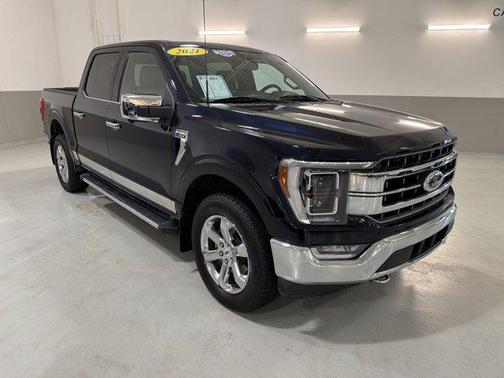 Antimatter Blue Metallic 2021 Ford F-150 Lariat
