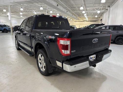 Antimatter Blue Metallic 2021 Ford F-150 Lariat