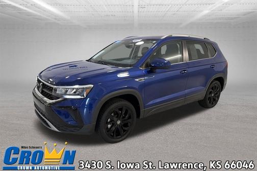 Dusk Blue Metallic 2023 Volkswagen Taos 1.5T SE