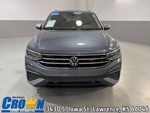 Platinum Gray Metallic 2024 Volkswagen Tiguan 2.0T Wolfsburg Edition