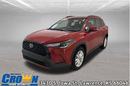 Barcelona Red Metallic 2023 Toyota Corolla Cross LE