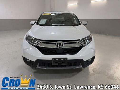 Platinum White Pearl 2019 Honda CR-V EX-L