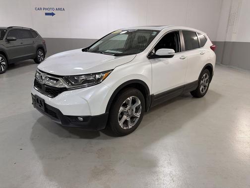 Platinum White Pearl 2019 Honda CR-V EX-L