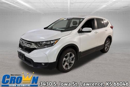 Platinum White Pearl 2019 Honda CR-V EX-L