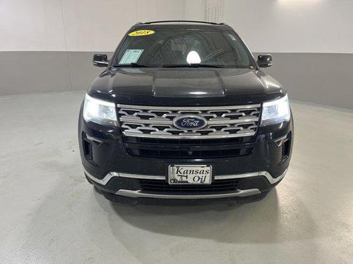 Shadow Black 2018 Ford Explorer Limited