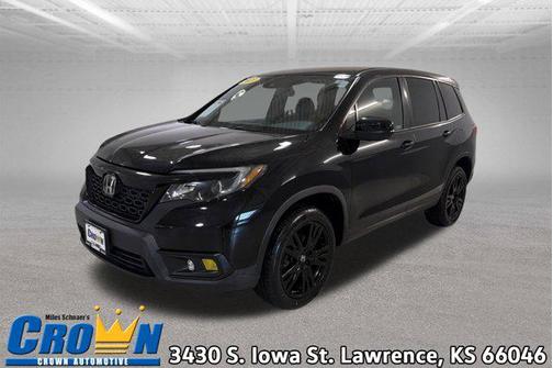Crystal Black Pearl 2021 Honda Passport AWD Sport