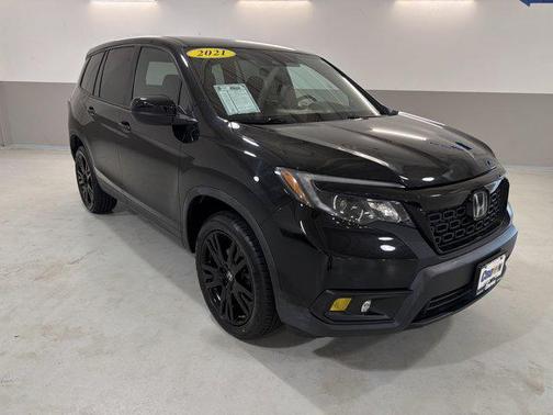 Crystal Black Pearl 2021 Honda Passport AWD Sport