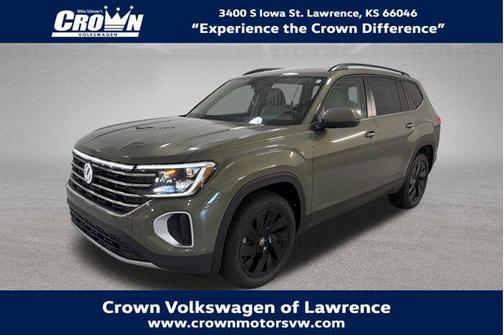 Avocado Green Pearl 2026 Volkswagen Atlas 2.0T SE w/Technology 4MOTION