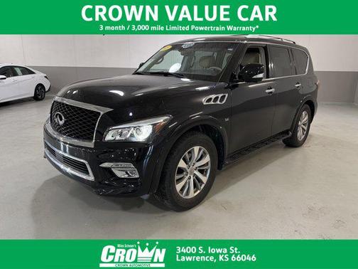 Black Obsidian 2015 INFINITI QX80 Base