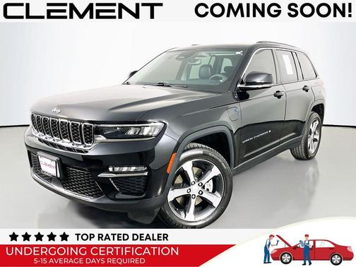 Diamond Black Crystal Pearlcoat 2022 Jeep Grand Cherokee 4xe Base