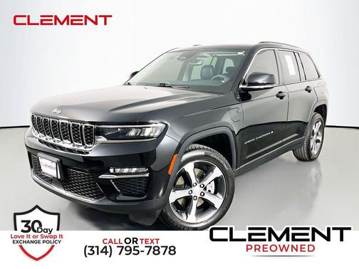 Diamond Black Crystal Pearlcoat 2022 Jeep Grand Cherokee 4xe Base