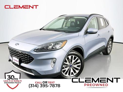 ICED BLUE SILVER METALLIC 2022 Ford Escape Titanium