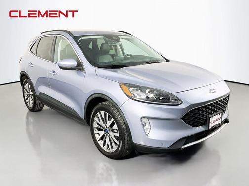 ICED BLUE SILVER METALLIC 2022 Ford Escape Titanium