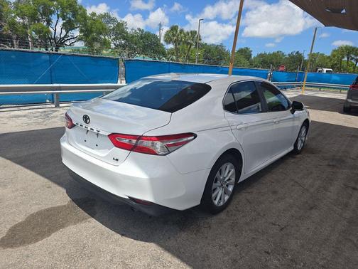 Super White 2020 Toyota Camry LE