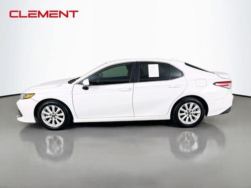 Super White 2020 Toyota Camry LE