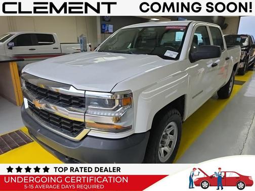 Summit White 2018 Chevrolet Silverado 1500 WT