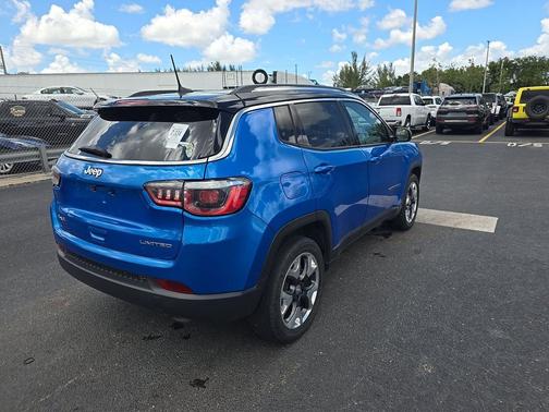 Laser Blue Pearlcoat 2019 Jeep Compass Limited