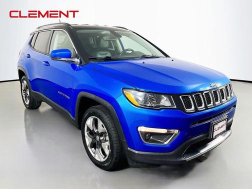Laser Blue Pearlcoat 2019 Jeep Compass Limited