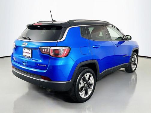 Laser Blue Pearlcoat 2019 Jeep Compass Limited