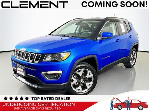 Laser Blue Pearlcoat 2019 Jeep Compass Limited