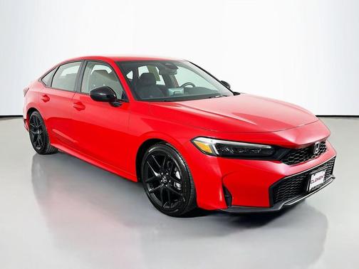 Rallye Red 2025 Honda Civic Sport
