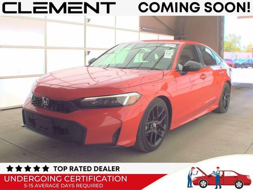 Rallye Red 2025 Honda Civic Sport