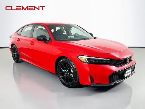 Rallye Red 2025 Honda Civic Sport