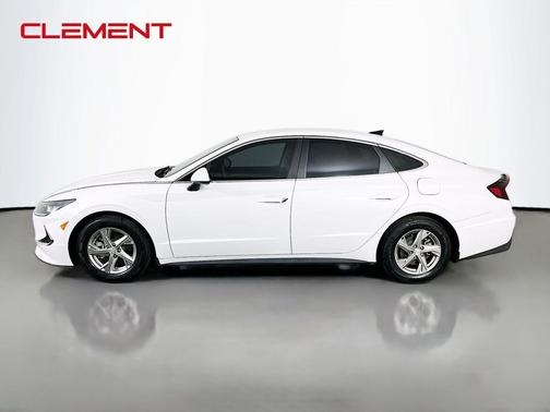 Quartz White 2021 Hyundai SONATA SE