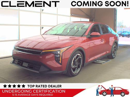 Currant Red 2025 Kia K4 EX