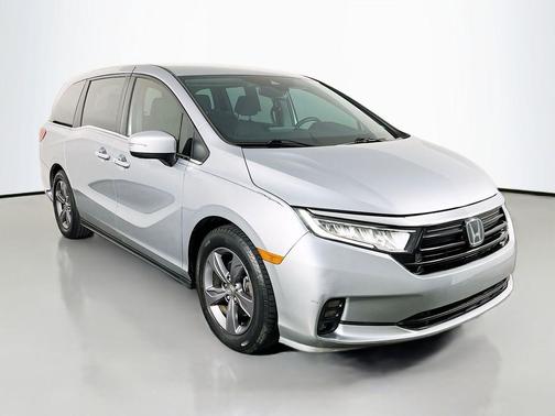 Pacific Pewter Metallic 2021 Honda Odyssey EX