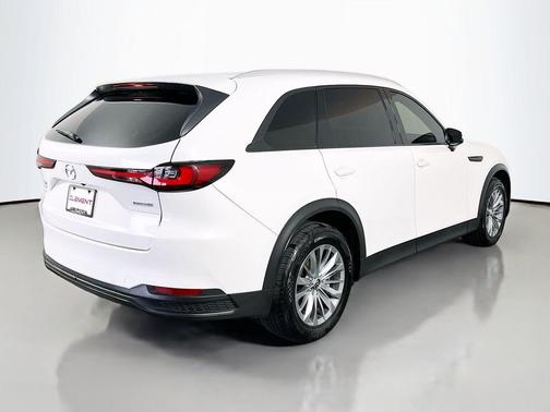 Rhodium White Premium 2024 Mazda CX-90 3.3 Turbo Preferred