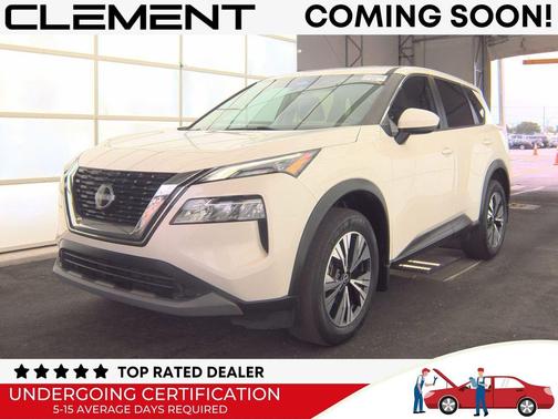 Pearl White Tricoat 2023 Nissan Rogue SV