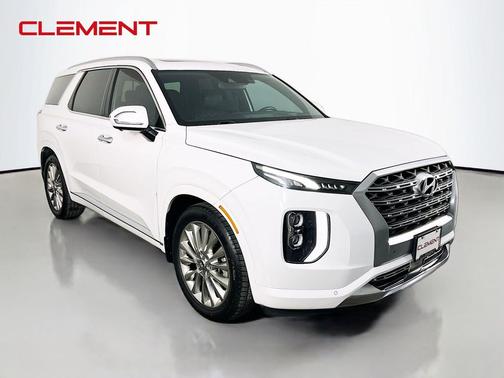 Hyper White 2020 Hyundai PALISADE Limited