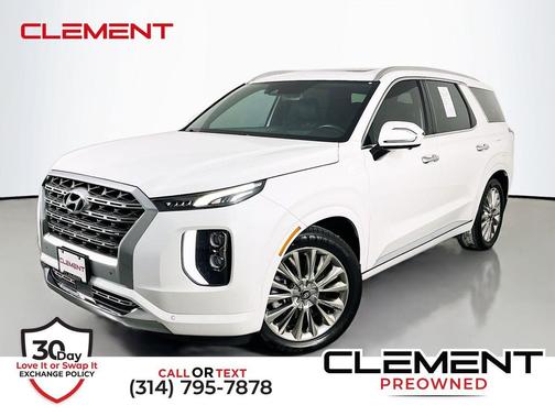 Hyper White 2020 Hyundai PALISADE Limited