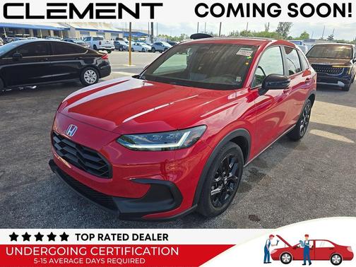 Milano Red 2024 Honda HR-V 2WD Sport