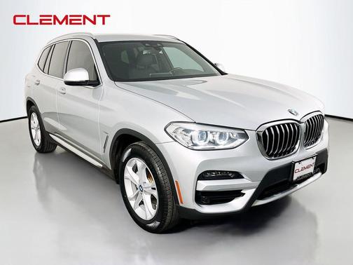 Glacier Silver Metallic 2021 BMW X3 xDrive30i