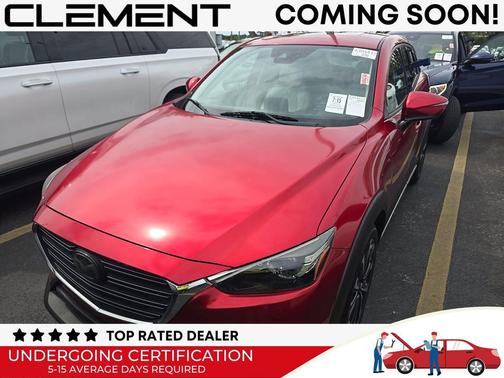 Soul Red Crystal Metallic 2019 Mazda CX-3 Grand Touring