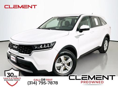 Glacial White Pearl 2022 Kia Sorento LX