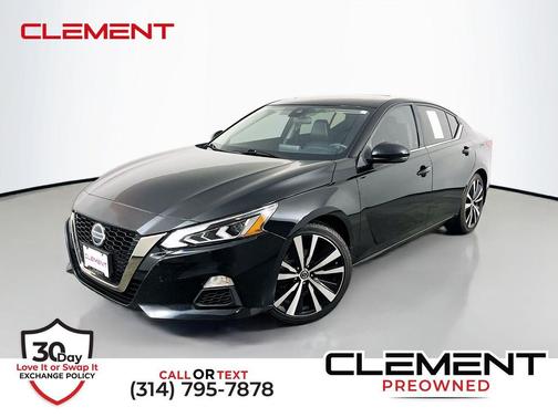 Super Black 2021 Nissan Altima SR FWD