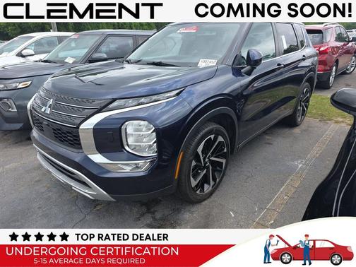Cosmic Blue Metallic 2023 Mitsubishi Outlander SE 2.5 S-AWC