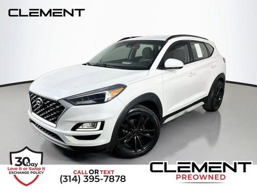 White Pearl 2019 Hyundai TUCSON Sport