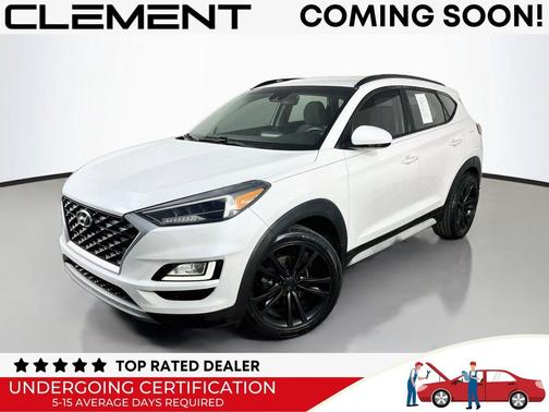 White Pearl 2019 Hyundai TUCSON Sport